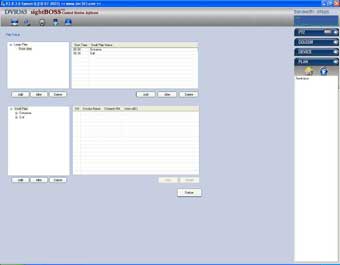 sScreen shot of plan manager